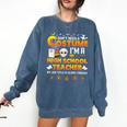 I Don't Need A Costume I'm A High School Teacher Halloween Comfort Colors Sweatshirt Denim I Don't Need A Costume I'm A High School Teacher Halloween Comfort Colors Sweatshirt Denim
