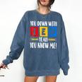 You Down With IEP Yeah You Know Me SPED Teacher Comfort Colors Sweatshirt Denim You Down With IEP Yeah You Know Me SPED Teacher Comfort Colors Sweatshirt Denim
