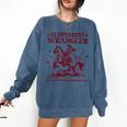 Elopement Wrangler Teacher ABA Behavior Support Cowboy Comfort Colors Sweatshirt Denim Elopement Wrangler Teacher ABA Behavior Support Cowboy Comfort Colors Sweatshirt Denim