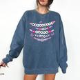Enchanted To Teach You Bracelet Teacher Back To School Comfort Colors Sweatshirt Denim Enchanted To Teach You Bracelet Teacher Back To School Comfort Colors Sweatshirt Denim