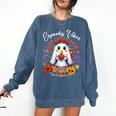 Espooky Vibes Maestra Halloween Spanish Mexican Teacher Comfort Colors Sweatshirt Denim Espooky Vibes Maestra Halloween Spanish Mexican Teacher Comfort Colors Sweatshirt Denim