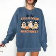 Are You Fall-O-Ween Directions Halloween Ghost Fall Teacher Comfort Colors Sweatshirt Denim Are You Fall-O-Ween Directions Halloween Ghost Fall Teacher Comfort Colors Sweatshirt Denim
