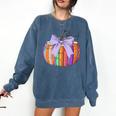 Fall Pumpkin Books Lover Halloween Teacher Teaching Staff Comfort Colors Sweatshirt Denim Fall Pumpkin Books Lover Halloween Teacher Teaching Staff Comfort Colors Sweatshirt Denim