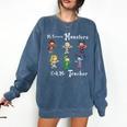 My Favorite Monsters Call Me Teacher Thank Mummy Vampire Bat Comfort Colors Sweatshirt Denim My Favorite Monsters Call Me Teacher Thank Mummy Vampire Bat Comfort Colors Sweatshirt Denim