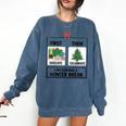 First Educate Then Celebrate Christmas Teacher Winter Break Comfort Colors Sweatshirt Denim First Educate Then Celebrate Christmas Teacher Winter Break Comfort Colors Sweatshirt Denim