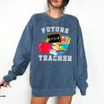Future Teacher Costume For Adults And Kids T-Shirt Comfort Colors Sweatshirt Denim Future Teacher Costume For Adults And Kids T-Shirt Comfort Colors Sweatshirt Denim