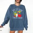Future Teacher Costume Tee For Men Women Adults And Kids Comfort Colors Sweatshirt Denim Future Teacher Costume Tee For Men Women Adults And Kids Comfort Colors Sweatshirt Denim