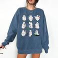 Ghost Science Teacher Chemistry Laboratory Halloween Costume Comfort Colors Sweatshirt Denim Ghost Science Teacher Chemistry Laboratory Halloween Costume Comfort Colors Sweatshirt Denim