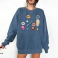 Grammar Teacher Punctuation For English Teacher Men Women Comfort Colors Sweatshirt Denim