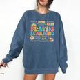 Groovy Play Is Learning Kindergarten Teacher Appreciation Comfort Colors Sweatshirt Denim Groovy Play Is Learning Kindergarten Teacher Appreciation Comfort Colors Sweatshirt Denim