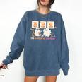 Halloween Science Teacher Boo Ghost The Element Of Surprise Comfort Colors Sweatshirt Denim Halloween Science Teacher Boo Ghost The Element Of Surprise Comfort Colors Sweatshirt Denim