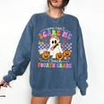 Halloween Teacher You Can't Scare Me I Teach Fourth Grade Comfort Colors Sweatshirt Denim Halloween Teacher You Can't Scare Me I Teach Fourth Grade Comfort Colors Sweatshirt Denim