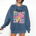 Happy Dot Day 2025 Coquette Bow Teachers Kids Boys Girls Comfort Colors Sweatshirt Denim Happy Dot Day 2025 Coquette Bow Teachers Kids Boys Girls Comfort Colors Sweatshirt Denim