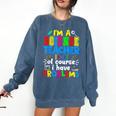 I'm Science Teacher Of Course I Have Problems Back To School Men Women Comfort Colors Sweatshirt Denim I'm Science Teacher Of Course I Have Problems Back To School Men Women Comfort Colors Sweatshirt Denim