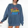 The Influence Of Great Teacher Can Never Be Erased School For Men Women Comfort Colors Sweatshirt Denim The Influence Of Great Teacher Can Never Be Erased School For Men Women Comfort Colors Sweatshirt Denim