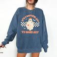 It's A Bootiful Day To Make Art Halloween Art Teacher Comfort Colors Sweatshirt Denim