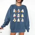 It's A Bootiful Day To Make Music Ghost Teacher Comfort Colors Sweatshirt Denim It's A Bootiful Day To Make Music Ghost Teacher Comfort Colors Sweatshirt Denim