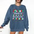 Jolliest Bunch Of Teachers Aides This Side Of The Playground Comfort Colors Sweatshirt Denim