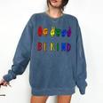 Be Kind Pride Sign Language Rainbow Teachers Interpreter ASL Comfort Colors Sweatshirt Denim Be Kind Pride Sign Language Rainbow Teachers Interpreter ASL Comfort Colors Sweatshirt Denim