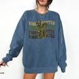 Kindergarten Camo Camouflage Boy Teacher Back To School Comfort Colors Sweatshirt Denim Kindergarten Camo Camouflage Boy Teacher Back To School Comfort Colors Sweatshirt Denim