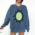 Kiwi Easy Costume Halloween Fruit Lover School Teacher Fun Comfort Colors Sweatshirt Denim Kiwi Easy Costume Halloween Fruit Lover School Teacher Fun Comfort Colors Sweatshirt Denim