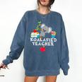 Koalafied Teacher Proud School Teacher Koala Cute T-Shirt Comfort Colors Sweatshirt Denim Koalafied Teacher Proud School Teacher Koala Cute T-Shirt Comfort Colors Sweatshirt Denim