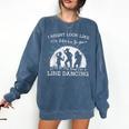 Line Dancing Choreographer Dance Teacher Group Performer Men Women Girls Kids Comfort Colors Sweatshirt Denim Line Dancing Choreographer Dance Teacher Group Performer Men Women Girls Kids Comfort Colors Sweatshirt Denim