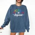 Literacy Squad Reading Teacher Interventionist Specialist Comfort Colors Sweatshirt Denim Literacy Squad Reading Teacher Interventionist Specialist Comfort Colors Sweatshirt Denim