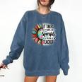It Take Lots Of Sparkle To Be A Teacher With Sunflower Comfort Colors Sweatshirt Denim It Take Lots Of Sparkle To Be A Teacher With Sunflower Comfort Colors Sweatshirt Denim