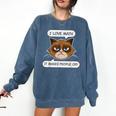 I Love Math It Makes People Cry Math Teacher Comfort Colors Sweatshirt Denim I Love Math It Makes People Cry Math Teacher Comfort Colors Sweatshirt Denim