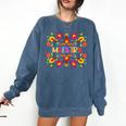 Maestra Cinco De Mayo Spanish Mexican Teacher Comfort Colors Sweatshirt Denim Maestra Cinco De Mayo Spanish Mexican Teacher Comfort Colors Sweatshirt Denim