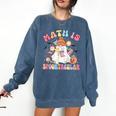Math Is Spooktacular Math Teacher Spooky Halloween Comfort Colors Sweatshirt Denim Math Is Spooktacular Math Teacher Spooky Halloween Comfort Colors Sweatshirt Denim