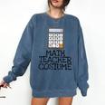 Math Teacher Costume Tshirt Halloween High School Calculator Comfort Colors Sweatshirt Denim Math Teacher Costume Tshirt Halloween High School Calculator Comfort Colors Sweatshirt Denim