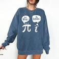 Math Teacher Math Student Be Real Get Rational Comfort Colors Sweatshirt Denim