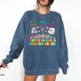 Nothing Beats 2nd Second Grade Back To School Teacher Kids Comfort Colors Sweatshirt Denim Nothing Beats 2nd Second Grade Back To School Teacher Kids Comfort Colors Sweatshirt Denim