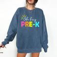 Oh Hey Pre-k Shirt Back To School Teachers Students Comfort Colors Sweatshirt Denim