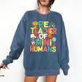 PE Teacher Back To School Physical Education Gym Teachers Comfort Colors Sweatshirt Denim PE Teacher Back To School Physical Education Gym Teachers Comfort Colors Sweatshirt Denim