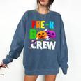 Pre K Boo Crew Halloween Costume Teachers Kids Comfort Colors Sweatshirt Denim Pre K Boo Crew Halloween Costume Teachers Kids Comfort Colors Sweatshirt Denim