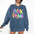Preppy Fifth Grade Back To School 5th Grade Teacher Girl Boy Comfort Colors Sweatshirt Denim Preppy Fifth Grade Back To School 5th Grade Teacher Girl Boy Comfort Colors Sweatshirt Denim