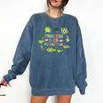 Progress Over Perfection Frog Back To School Teacher Comfort Colors Sweatshirt Denim Progress Over Perfection Frog Back To School Teacher Comfort Colors Sweatshirt Denim