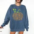 Pumpkin Music Notes Fall Teacher Autumn Halloween Comfort Colors Sweatshirt Denim Pumpkin Music Notes Fall Teacher Autumn Halloween Comfort Colors Sweatshirt Denim