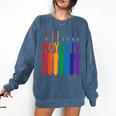 Rainbow Roygbiv Kids Artist Costume Art Teacher Comfort Colors Sweatshirt Denim Rainbow Roygbiv Kids Artist Costume Art Teacher Comfort Colors Sweatshirt Denim