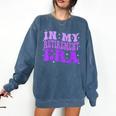 In My Retirement Era Groovy Retired Teacher 2025 Women Comfort Colors Sweatshirt Denim In My Retirement Era Groovy Retired Teacher 2025 Women Comfort Colors Sweatshirt Denim