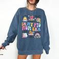 Retro In My PTO Mom Era Parent Organization Team Teacher Comfort Colors Sweatshirt Denim Retro In My PTO Mom Era Parent Organization Team Teacher Comfort Colors Sweatshirt Denim