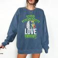 School Psychologists Love Brains Halloween Teacher Counselor Comfort Colors Sweatshirt Denim School Psychologists Love Brains Halloween Teacher Counselor Comfort Colors Sweatshirt Denim