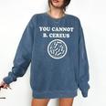 Science Teacher Biology Microbiology Pun Comfort Colors Sweatshirt Denim Science Teacher Biology Microbiology Pun Comfort Colors Sweatshirt Denim