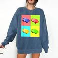 Scooter Physical Education PE Gym Teacher Comfort Colors Sweatshirt Denim Scooter Physical Education PE Gym Teacher Comfort Colors Sweatshirt Denim