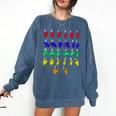Sign Language Alphabet For ASL Interpreter Deaf Teacher Stud For Men Women Girls Kids Comfort Colors Sweatshirt Denim Sign Language Alphabet For ASL Interpreter Deaf Teacher Stud For Men Women Girls Kids Comfort Colors Sweatshirt Denim