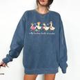 Silly Teachers Build Character Goose Teacher Back To School Comfort Colors Sweatshirt Denim Silly Teachers Build Character Goose Teacher Back To School Comfort Colors Sweatshirt Denim