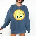 The Smart Cookie Good Egg Teacher Halloween Costume Food Comfort Colors Sweatshirt Denim The Smart Cookie Good Egg Teacher Halloween Costume Food Comfort Colors Sweatshirt Denim